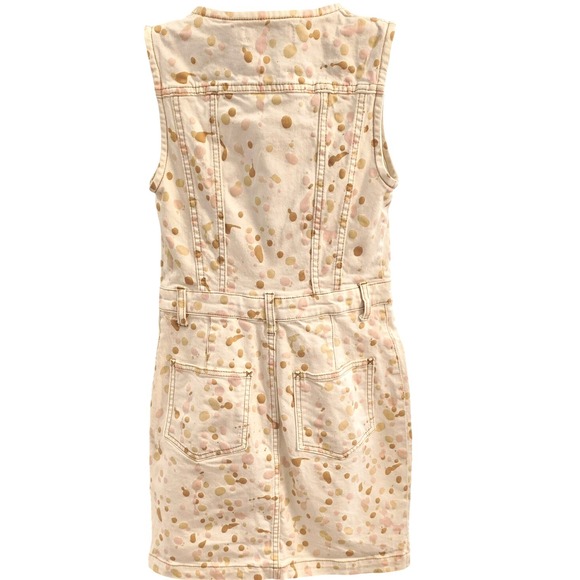 Rachel Antonoff Josh Mini Dress - Neopolitan Splatter Size 4